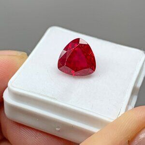 Trillion Ruby Gemstone